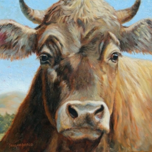 Brandy, 20" x 20", oil on canvas, $2300